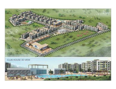 Image of 297 Sq.ft 1 BHK Apartment / Flat for sale in Oswal Dream City, Palghar, Mumbai for Rs. 1200000