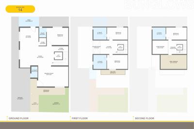 Image of 1440 Sq.ft 4 BHK Villa for sale in Radhe Vrundavan Villa, Raysan, Gandhinagar for Rs. 27500000