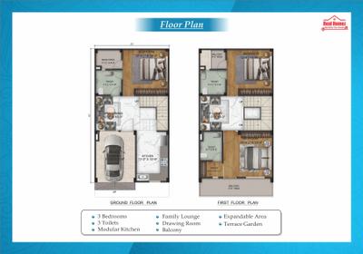 Image of 2230 Sq.ft 3 BHK Villa for sale in Shree Shyam Luxury Villas, Noida Extension, Greater Noida for Rs. 13787788