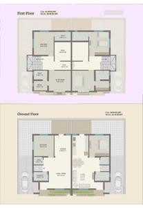 Image of 990 Sq.ft 2 BHK Duplex for sale in Shivam Duplex Phase 2, Waghodia Road, Vadodara for Rs. 9000000