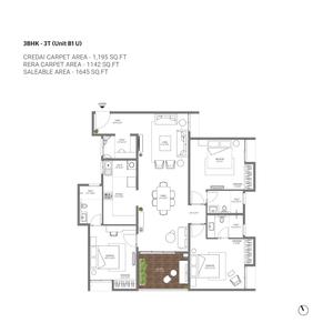 Image of 1350 Sq.ft Residential Plot / Land for sale in Assetz Atmos And Aura, Shettigere, Bengaluru for Rs. 16500000