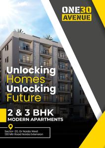 Image of 1050 Sq.ft 2 BHK Apartment / Flat for sale in Grenotech One 30 Avenue, Noida Extension, Greater Noida for Rs. 4399000