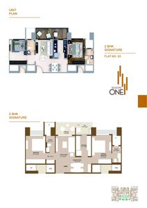 Image of 1050 Sq.ft 2 BHK Apartment / Flat for sale in Seasons One, Kalyan West, Kalyan for Rs. 11522887