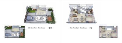 Image of 150 Sq.ft 1 RK Independent House for sale in SMS The Springs, Nalasopara East, Nala Sopara for Rs. 350000