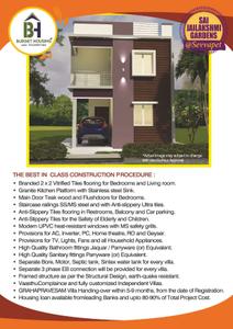 Budget Sai Jailakshmi Garden Brochure 2