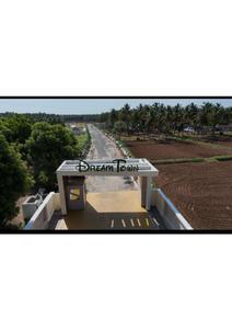Image of 1500 Sq.ft Residential Plot / Land for sale in Sri Dream Town, Venkatasa Colony, Pollachi for Rs. 825000