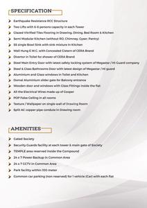 Image of 1650 Sq.ft 3 BHK Apartment / Flat for sale in Skyline Siwas Infra, Sector 73, Noida for Rs. 6550000
