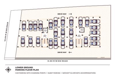 Image of 3037 Sq.ft 4 BHK Apartment / Flat for sale in Valencia Riverside, Veer Sawarkar Nagar, Nashik for Rs. 23000000