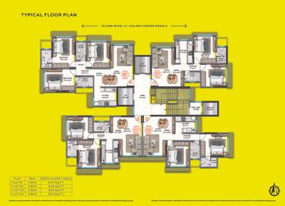 Image of 896 Sq.ft 3 BHK Apartment / Flat for sale in Rishabraj Astral, Borivali West, Mumbai for Rs. 27900000