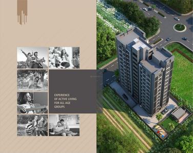 Image of 1485 Sq.ft 3 BHK Apartment / Flat for sale in Swastik Heights, Zundal, Ahmedabad for Rs. 6600000