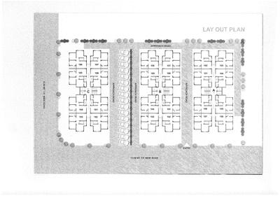 Image of 945 Sq.ft 2 BHK Apartment / Flat for sale in Sarita Residency 1, Nikol, Ahmedabad for Rs. 4200000