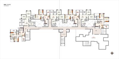 Image of 950 Sq.ft 2 BHK Apartment / Flat for sale in Chandrarang Atlanta II, Hinjawadi, Pune for Rs. 8700000