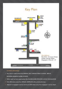 Image of 998 Sq.ft 2 BHK Apartment / Flat for sale in Deva Athulya, Mogappair East, Chennai for Rs. 12000000