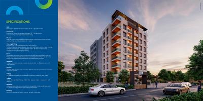 Image of 950 Sq.ft 2 BHK Apartment / Flat for sale in SV Anshul Ira, Wadgaon Sheri, Pune for Rs. 8500000