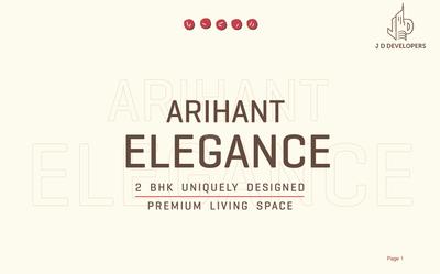 J D Arihant Elegance Brochure 1