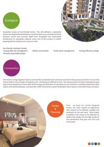 Image of 1141 Sq.ft 3 BHK Apartment / Flat for sale in Ahura Ecopolitan Phase II, Tathawade, Pune for Rs. 9600000