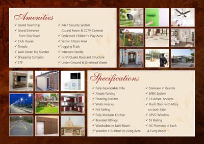 Image of 1018 Sq.ft 3 BHK Apartment / Flat for sale in Okay Plus Krishna kunj, Sirsi, Jaipur for Rs. 4500000