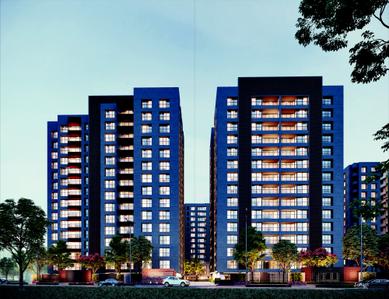 Image of 3100 Sq.ft 4.5 BHK Apartment / Flat for sale in Soham Residency Phase II Building A And F, Patel Nagar, Surat for Rs. 13000000