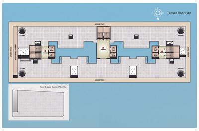 Image of 956 Sq.ft 3 BHK Apartment / Flat for sale in Mahaveer Heights, Bhimrad, Surat for Rs. 8600000