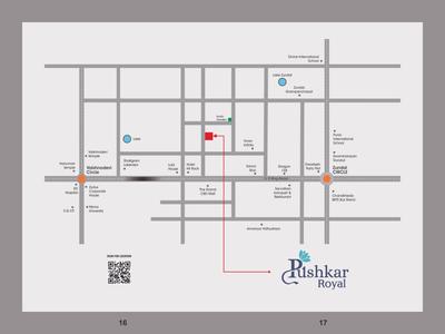 Image of 898 Sq.ft 2 BHK Apartment / Flat for sale in Pushkar Royal, Zundal, Ahmedabad for Rs. 5279175