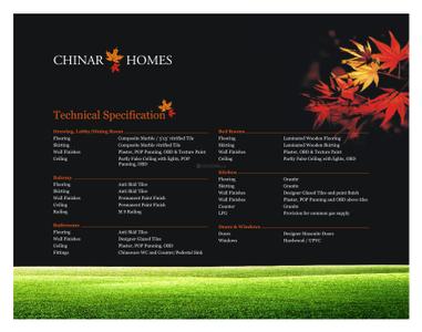 Image of 2172 Sq.ft 3 BHK Apartment / Flat for sale in  Chinar Homes, Kishanpura, Zirakpur for Rs. 10800000