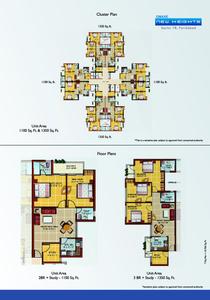Image of 800 Sq.ft 2 BHK Apartment / Flat for sale in Omaxe New Heights, Sector 78, Faridabad for Rs. 7000000