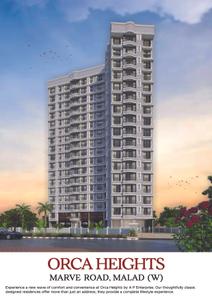 Image of 550 Sq.ft 1 BHK Apartment / Flat for sale in A P Orca Heights, Malad West, Mumbai for Rs. 6700000