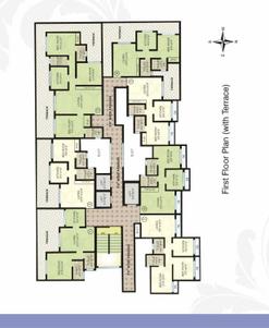 Image of 1000 Sq.ft 3 BHK Apartment / Flat for sale in Midas Heights, Virar West, Virar for Rs. 6395000