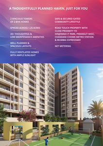 Image of 1026 Sq.ft 2 BHK Apartment / Flat for sale in Landmark Bhukum 45, Bhukum, Pune for Rs. 6500000