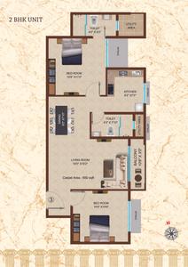 Image of 720 Sq.ft 1 BHK Apartment / Flat for sale in Heritage Janki Heritage, Chembur, Mumbai for Rs. 14000000
