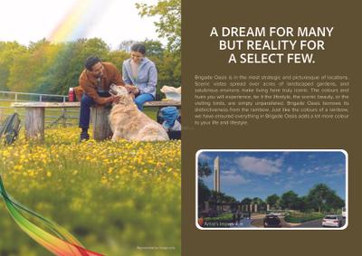 Image of 1500 Sq.ft Residential Plot / Land for sale in Brigade Oasis Phase 1, Setterahally, Bengaluru for Rs. 15500000