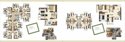 Image of 862 Sq.ft 2 BHK Apartment / Flat for sale in Ishant Anugrah Residency, Gondwara, Raipur for Rs. 4100000
