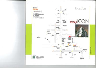 Image of 1100 Sq.ft 2 BHK Apartment / Flat for sale in Shivam Shreeji Icon, Kudasan, Gandhinagar for Rs. 5900000