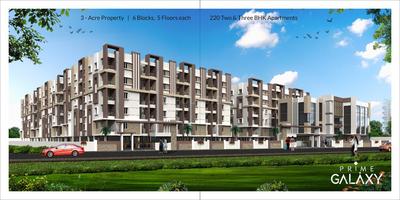 Image of 1220 Sq.ft 2 BHK Apartment / Flat for sale in Prime Galaxy, Tadepalli, Vijayawada for Rs. 4500000