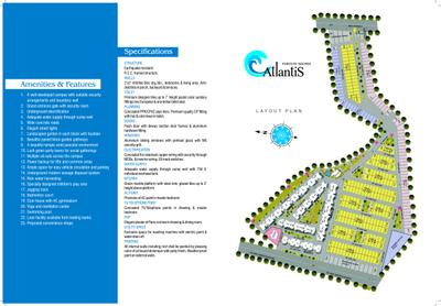 Image of 280 Sq.ft 1 RK Apartment / Flat for sale in Fortune Soumya Atlantis, Bagli Village, Bhopal for Rs. 1100000