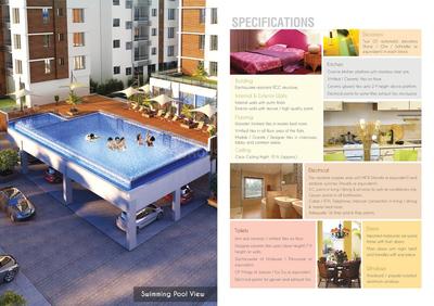 Image of 751 Sq.ft 2 BHK Apartment / Flat for sale in Oswal Orchard 126, Agarpara, Kolkata for Rs. 8000000