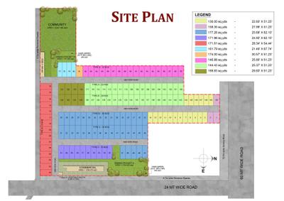 Image of 1540 Sq.ft 3 BHK Builder Floor for sale in Emarald Maple, Sector 97, Faridabad for Rs. 9000000