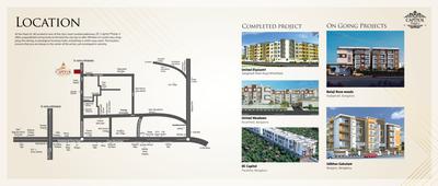 Image of 1400 Sq.ft 3 BHK Apartment / Flat for sale in D C Capitol Phase II, Panathur, Bengaluru for Rs. 16000000