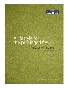 Land Craft Golflinks Apartments Brochure 14