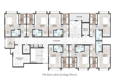 Image of 300 Sq.ft 1 RK Studio for sale in 21St Century X90, Baner, Pune for Rs. 5800000