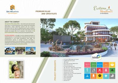Image of 1504 Sq.ft Residential Plot / Land for sale in Eastern Meadows 1, Abdullapurmet, Hyderabad for Rs. 4846000