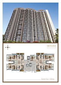 Image of 2500 Sq.ft 4.5 BHK Apartment / Flat for sale in Shri Ratnaraj Skyline Wing C, Bhayandar West, Mira Bhayandar for Rs. 27000000