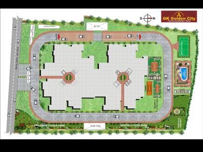 Image of 1500 Sq.ft 3 BHK Apartment / Flat for sale in GK Golden City by G K Shelters, Parappana Agrahara, Bengaluru for Rs. 12200000