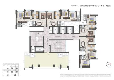 Image of 800 Sq.ft 2 BHK Apartment / Flat for sale in Irene B Wing Phase 1, Malad West, Mumbai for Rs. 23000000