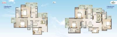 Image of 915 Sq.ft 2 BHK Apartment / Flat for sale in Aims Golf Avenue, Sector 75, Noida for Rs. 10500000