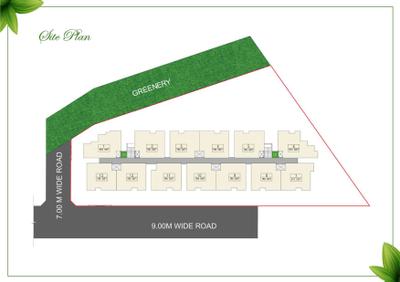 Image of 780 Sq.ft 2 BHK Builder Floor for sale in Arun Four Greens II, Oragadam Sriperambattur, Chennai for Rs. 3900000