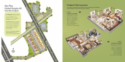 Image of 750 Sq.ft 3 BHK Apartment / Flat for sale in Breez Global Heights 89, Sector 89, Gurgaon for Rs. 7500000