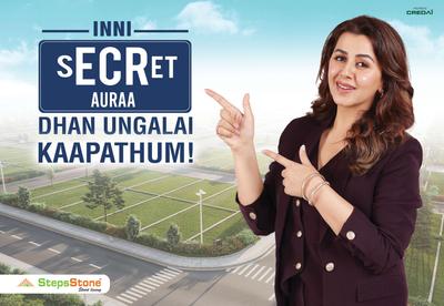 Image of 1000 Sq.ft Residential Plot / Land for sale in Steps Stone Secret Auraa, Kovalam, Chennai for Rs. 3900000