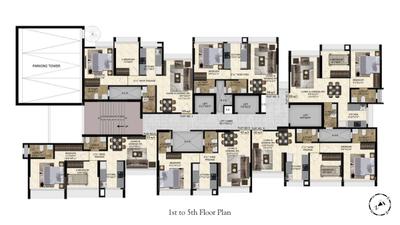 Image of 670 Sq.ft 2 BHK Apartment / Flat for sale in HS Ozone, Ghatkopar East, Mumbai for Rs. 17500000
