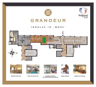 Image of 885 Sq.ft 2 BHK Apartment / Flat for sale in Vardhman Grandeur, Andheri West, Mumbai for Rs. 19000000